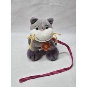 Groovy Girls Pet Cat Zizi Plush 2000 Manhattan Toy 4" tall Manhattan Toys